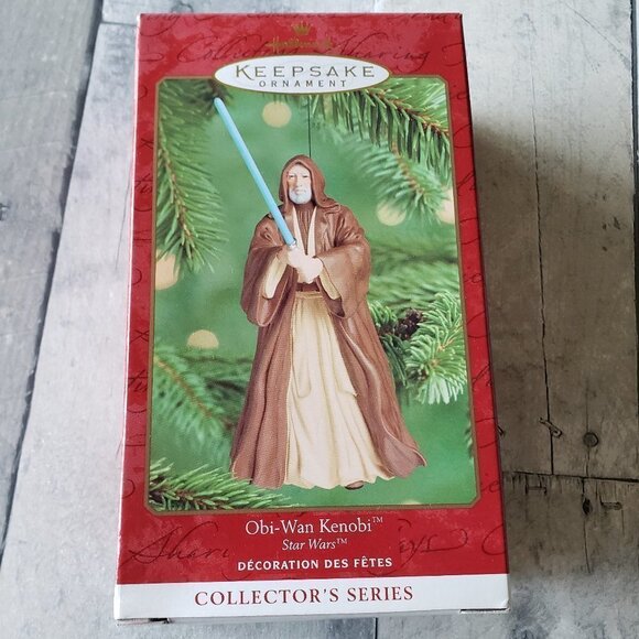 NWT - 2000 Star Wars Obi-Wan Kenobi #4 Star Wars Series Hallmark Keepsake - Picture 1 of 1